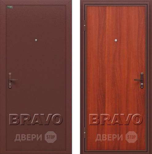 Дверь Bravo Инсайд эконом (Внутреннее открывание) в Люберцах