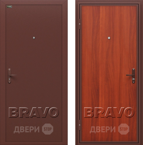 Дверь Bravo Инсайд эконом (Внутреннее открывание) в Люберцах
