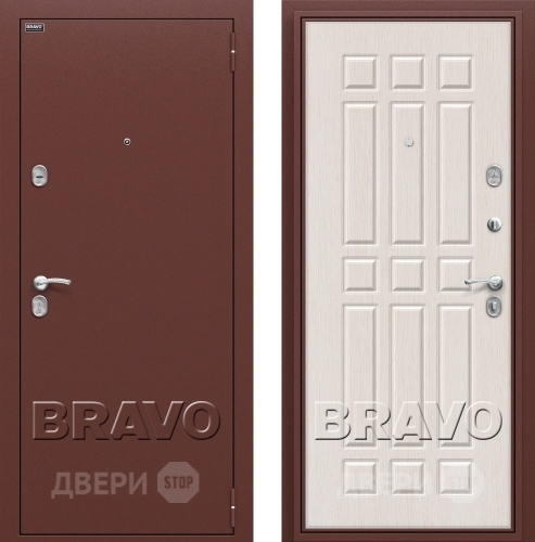 Дверь Bravo Оптим Старт Белёный Дуб в Люберцах