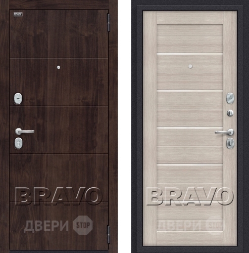 Дверь Bravo Оптим Прайм Капучино в Люберцах
