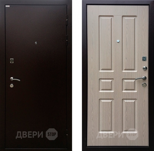 Входная металлическая Дверь Ратибор Комфорт Белёный дуб в Люберцах