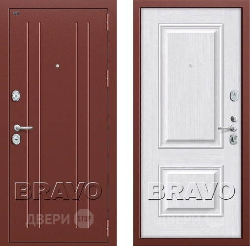Входная металлическая Дверь Groff Т2-232 Milk Oak в Люберцах