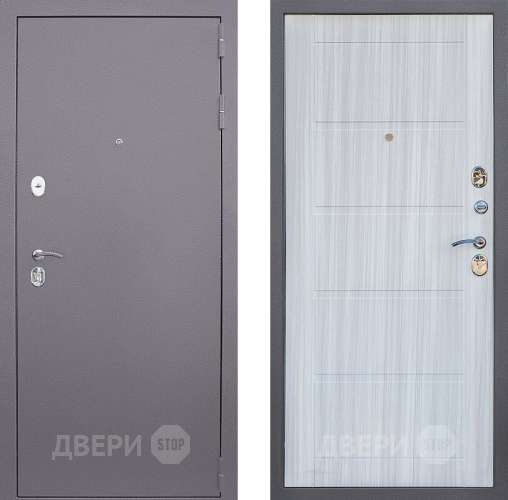 Входная металлическая Дверь Снедо Сити Эш Вайт в Люберцах