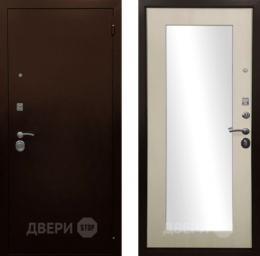 Дверь Ратибор Люкс зеркало Эко дуб в Люберцах