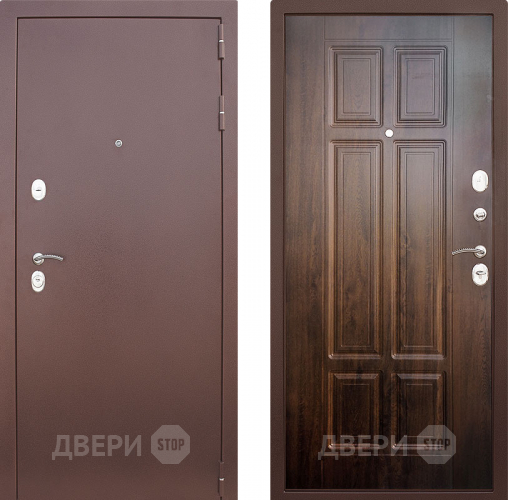 Входная металлическая Дверь Снедо Т30 3К Vinorit Грецкий орех в Люберцах