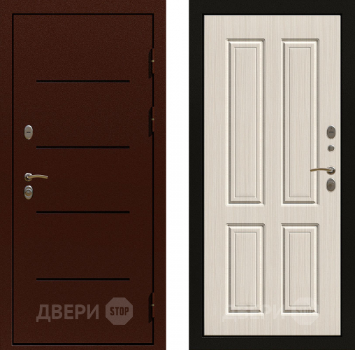 Входная металлическая Дверь Райтвер Термо Беленый дуб в Люберцах