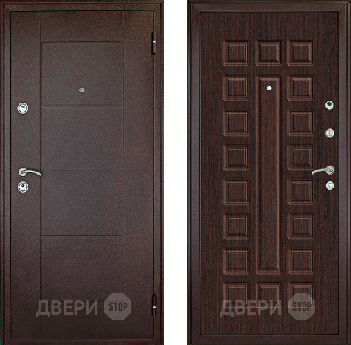 Входная металлическая Дверь Форпост Квадро Венге в Люберцах