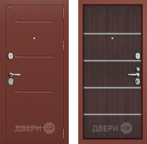 Дверь Groff Т2-204 Wenge Crosscut в Люберцах