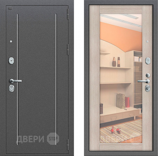Входная металлическая Дверь Groff Т2-220 Cappuccino Veralinga в Люберцах