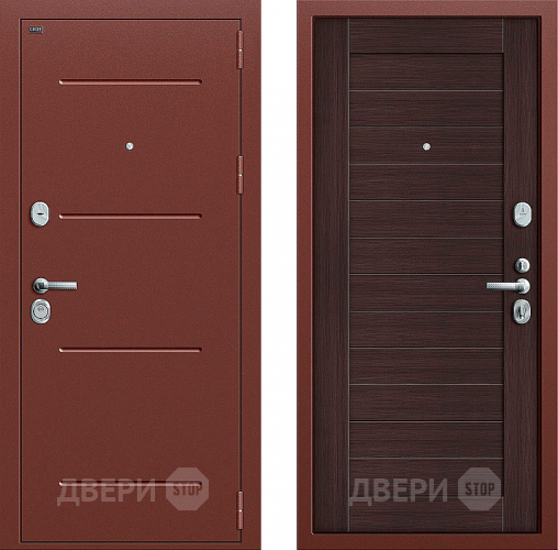 Входная металлическая Дверь Groff Т2-221 Wenge Veralinga в Люберцах