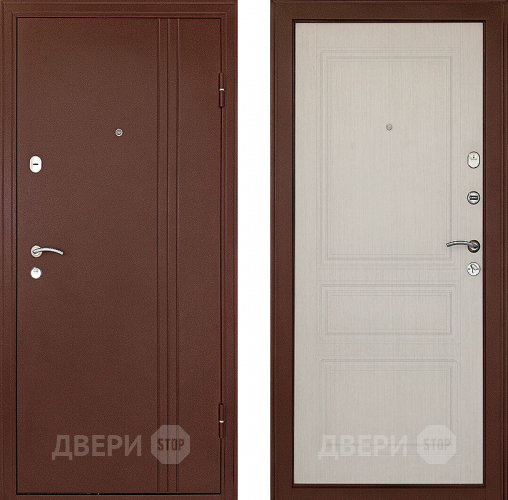 Входная металлическая Дверь Форпост Турин Беленый дуб в Люберцах