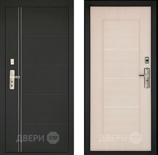 Входная металлическая Дверь Форпост С - 128 Беленый дуб в Люберцах