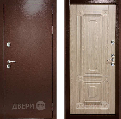 Входная металлическая Дверь (Дверной Континент) Термаль Ультра Беленый дуб в Люберцах