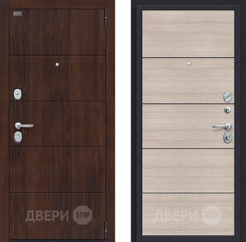 Дверь Bravo Porta S-3 4/П50 (AB-6) Cappuccino Veralinga в Люберцах