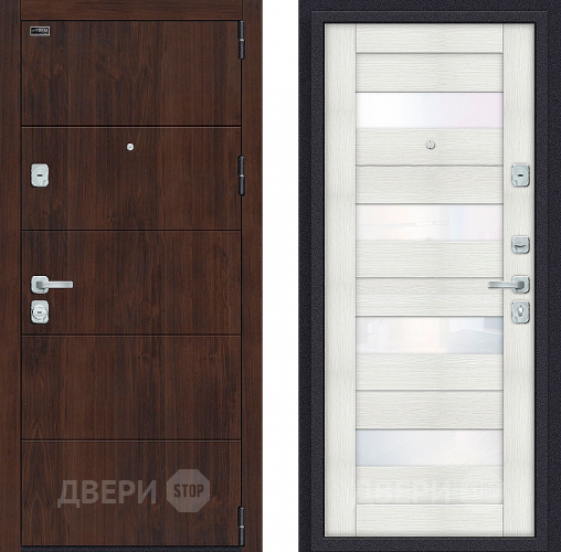 Входная металлическая Дверь Bravo Porta M-3 4/П23 Bianco Veralinga в Люберцах