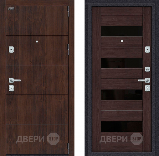 Входная металлическая Дверь Bravo Porta M-3 4/П23 Wenge Veralinga в Люберцах