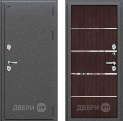 Дверь Bravo Оптим Термо 204 Wenge Veralinga в Люберцах