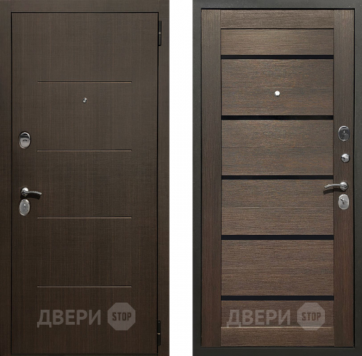 Входная металлическая Дверь Престиж Люкс Арабика/Темный орех в Люберцах