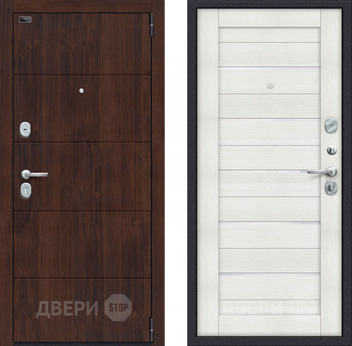 Входная металлическая Дверь Bravo Porta S-3 4/П22 Бьянко в Люберцах