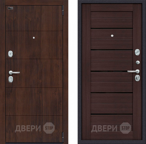 Входная металлическая Дверь Bravo Porta S-3 4/П22 Венге в Люберцах
