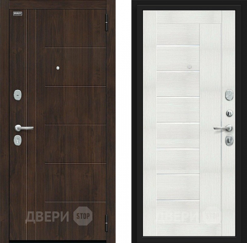Входная металлическая Дверь Bravo Морден Kale Almon/Bianco Veralinga в Люберцах