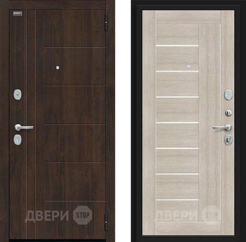 Входная металлическая Дверь Bravo Морден Kale Almon/Cappuccino Veralinga в Люберцах