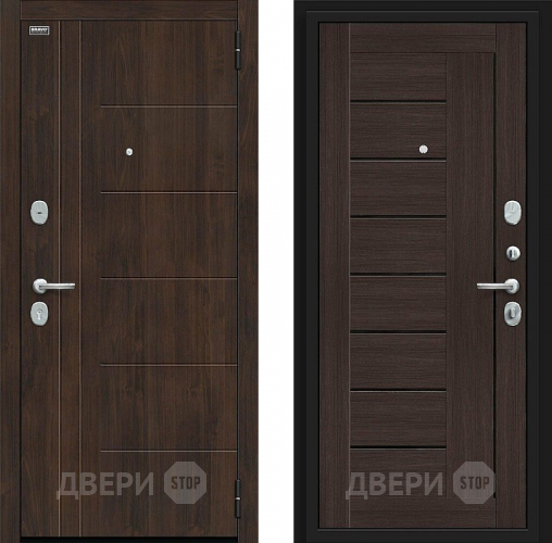 Входная металлическая Дверь Bravo Морден Kale Almon/Wenge Veralinga в Люберцах