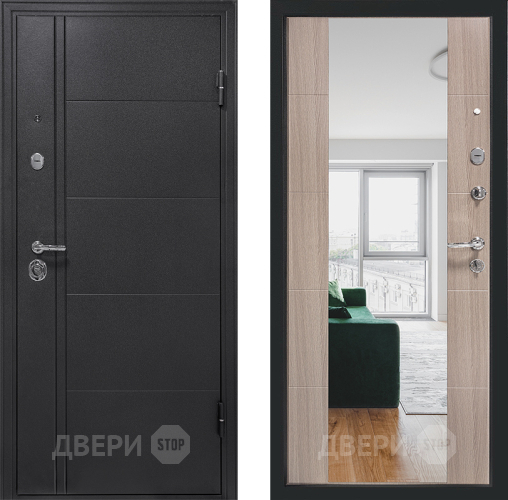 Входная металлическая Дверь Форпост Эверест Зеркало Сандал в Люберцах
