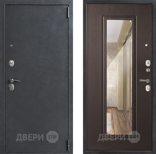 Дверь Дверной Континент ДК-70 Зеркало Эко Венге в Люберцах