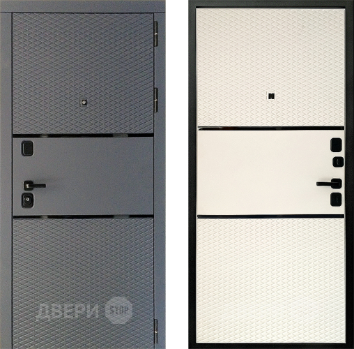 Входная металлическая Дверь (Дверной Континент) Диамант Софт айс в Люберцах