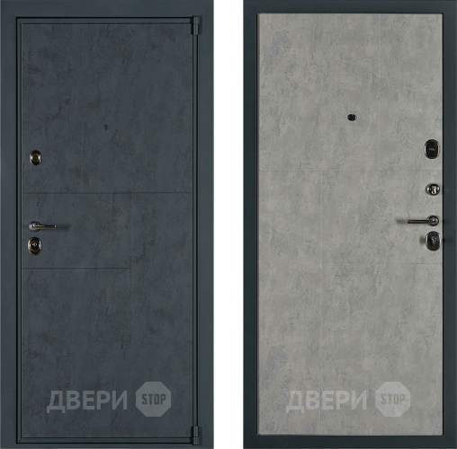 Дверь Заводские двери Графит в Люберцах