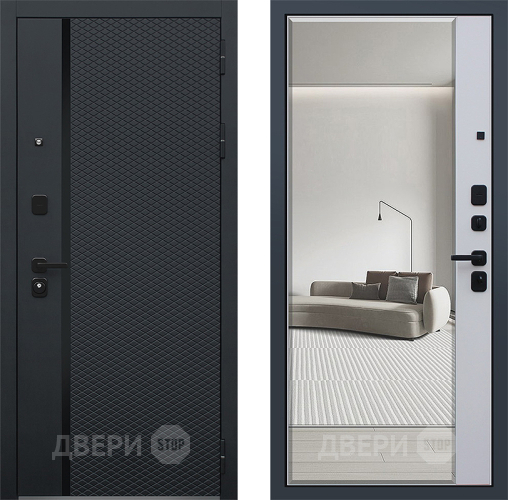 Дверь АСД Ньюкасл с зеркалом в Люберцах