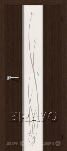 Межкомнатная дверь Глейс-2 Twig (3D Wenge) в Люберцах