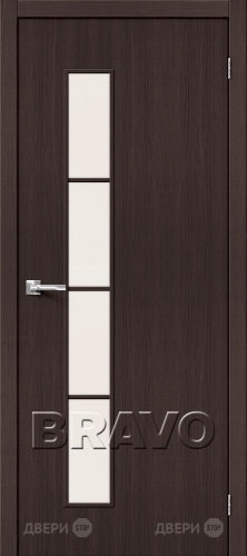 Межкомнатная дверь Тренд-4 (Wenge Veralinga) в Люберцах