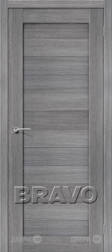 Межкомнатная дверь Порта-21 (Grey Veralinga) в Люберцах