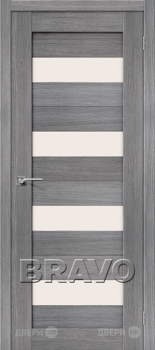 Межкомнатная дверь Порта-23 (Grey Veralinga) в Люберцах