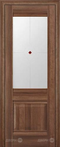 Межкомнатная дверь ProfilDoors 2X орех сиена (узор матовый) в Люберцах