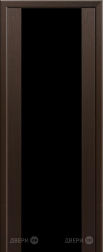 Межкомнатная дверь ProfilDoors 8X венге мелинга (черный триплекс) в Люберцах