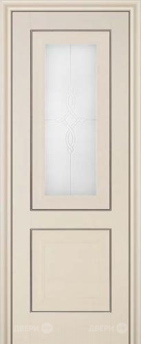 Межкомнатная дверь ProfilDoors 28X эш вайт (узор матовый) в Люберцах