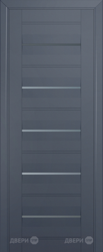 Межкомнатная дверь ProfilDoors 48U антрацит (графит) в Люберцах