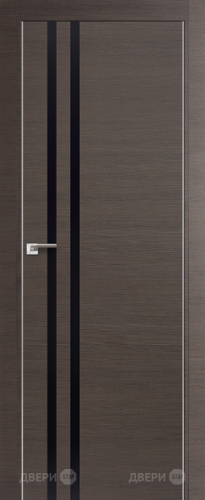 Межкомнатная дверь ProfilDoors 19Z грей (черный глянец) в Люберцах