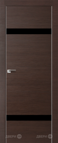 Межкомнатная дверь ProfilDoors 3Z венге кроскут (черный лак) в Люберцах