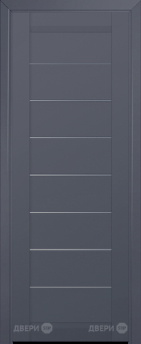 Межкомнатная дверь ProfilDoors 71U антрацит (графит) в Люберцах