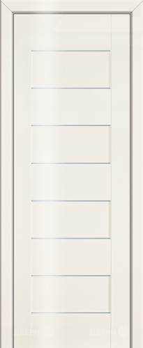 Межкомнатная дверь ProfilDoors 45L магнолия люкс (графит) в Люберцах