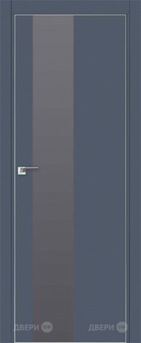 Межкомнатная дверь ProfilDoors 5E Антрацит (серебряный лак) в Люберцах