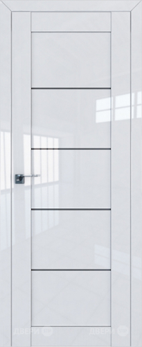 Межкомнатная дверь ProfilDoors 2-11L белый люкс (графит) в Люберцах