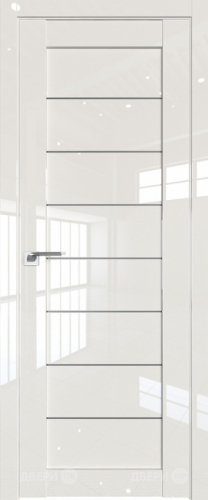 Межкомнатная дверь ProfilDoors 71L Магнолия люкс (графит) в Люберцах