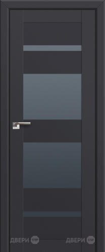 Межкомнатная дверь ProfilDoors 72U Антрацит (графит) в Люберцах