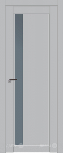 Межкомнатная дверь ProfilDoors 2-71U Манхэттен (графит) в Люберцах