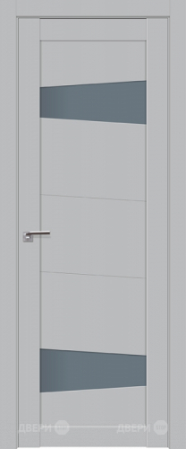 Межкомнатная дверь ProfilDoors 2-84U Манхэттен (графит) в Люберцах